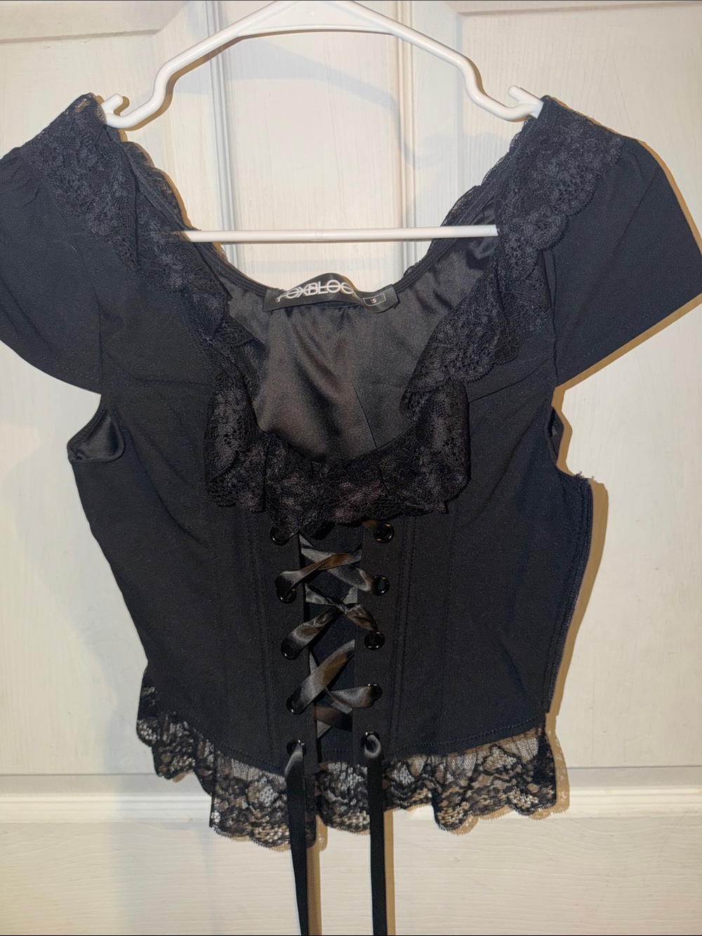 Foxblood Alena corset top - Picture 6 of 7